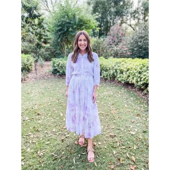 Z Supply Tanya Blurred Maxi Dress - Picture 13 of 13